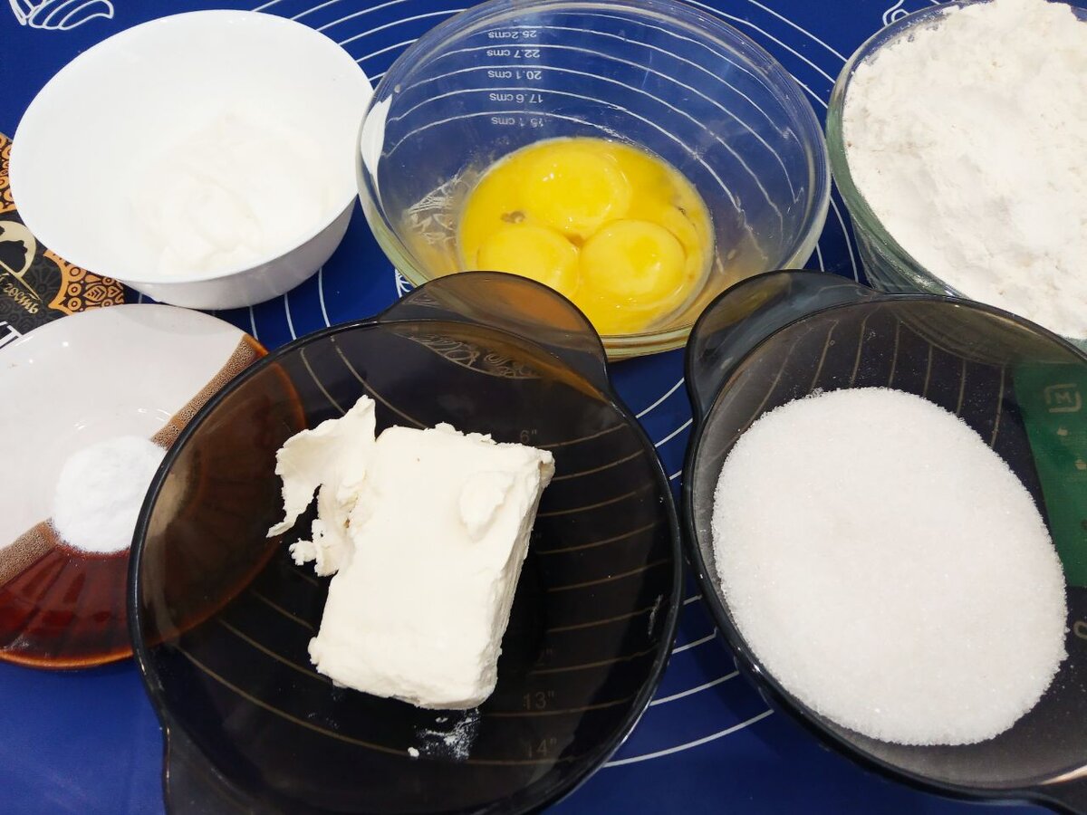 Ингредиенты для приготовления печенья