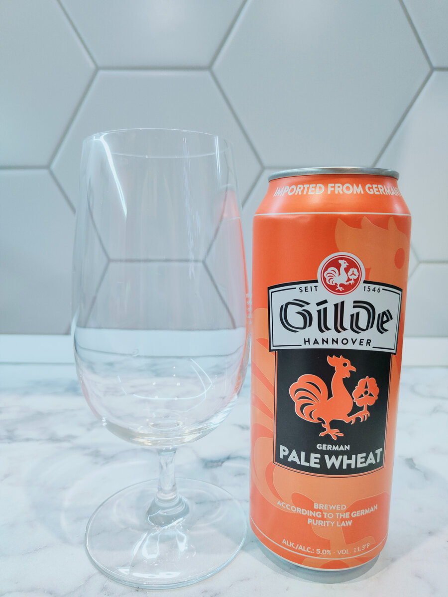 Пиво "Gilde Pale Wheat" (Гильде Пэйл Вит)