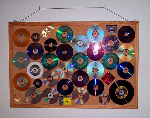 Подставочки под горячее из CD дисков