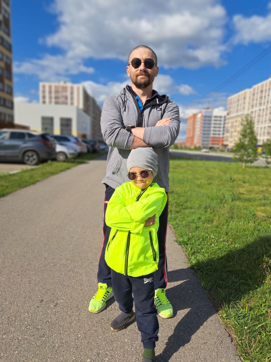 Я и мой старший сын