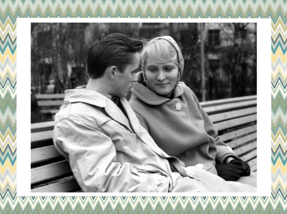 "Первое свидание", фото 1961 года (источник: vologda-foto.ru/_data/i/upload/2012/08/18/20120818230242-4259032c-la.jpg)