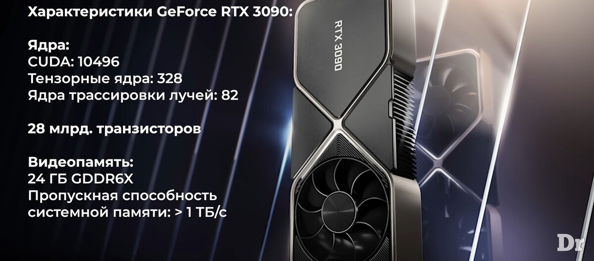 RTX 3090 10496 ядер 