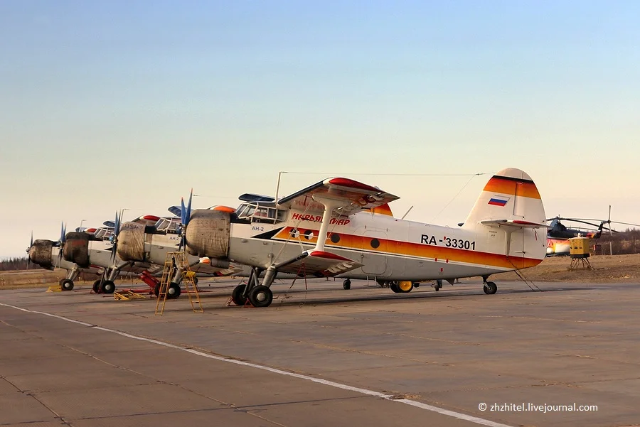 Ан-2 в аэропорту Нарьян-Мара. Фото автора