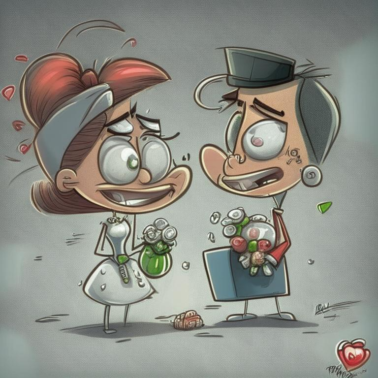 Я играюсь с нейросетью. Так она представляет обручальные кольца))))