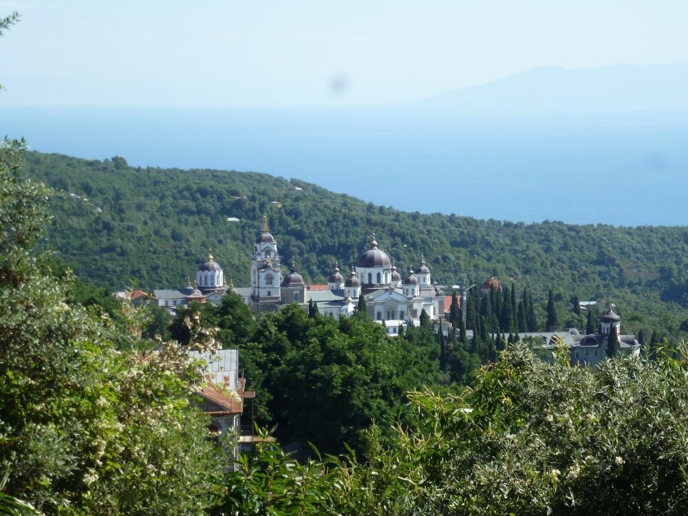 Свято-Андреевский скит, один из русских монастырей на горе Афон. /фото П.Антонова/