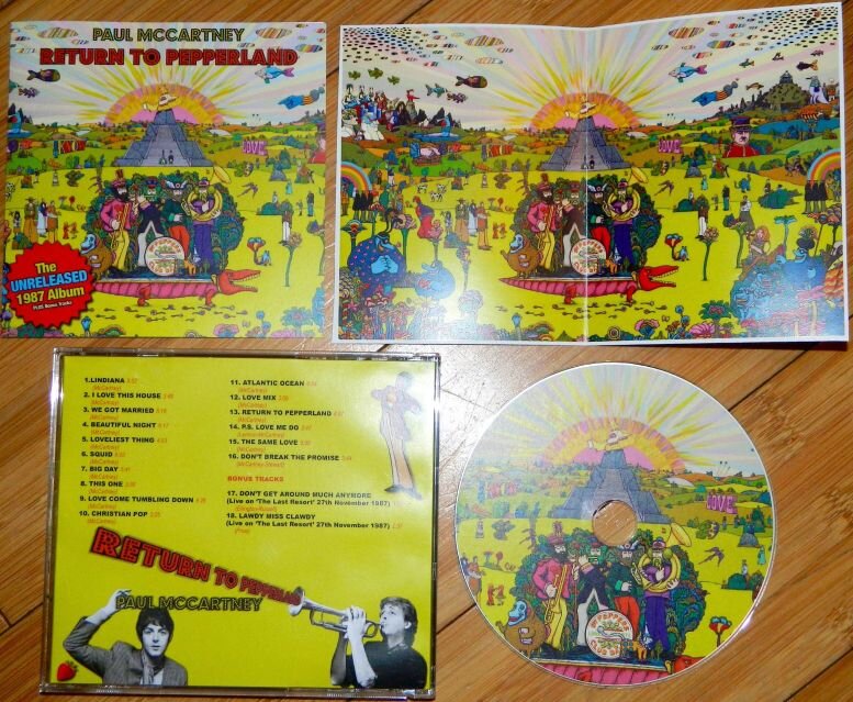 Paul McCartney "Return To Pepperland", 1987 г., выпуск 2000 года