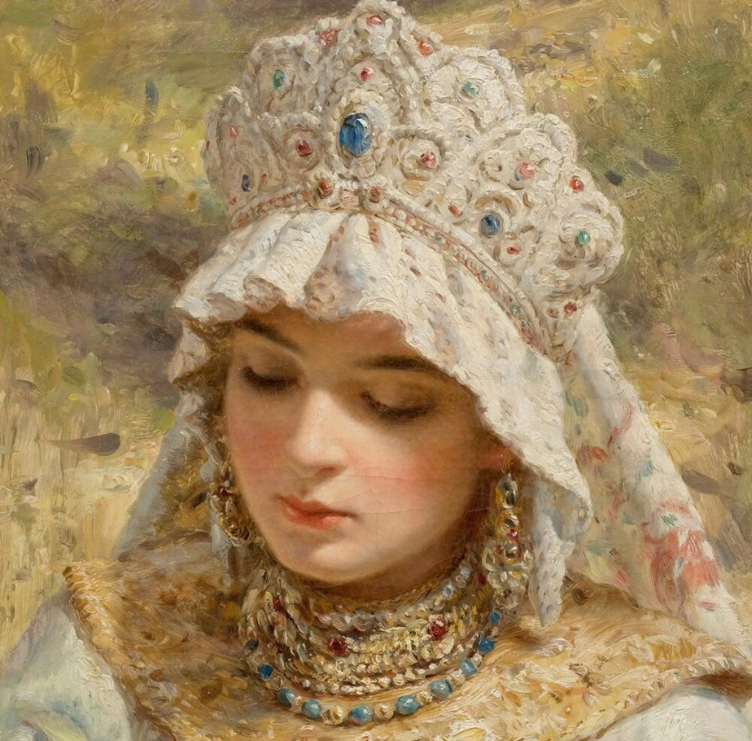 Ксения Борисовна Годунова в кокошнике 