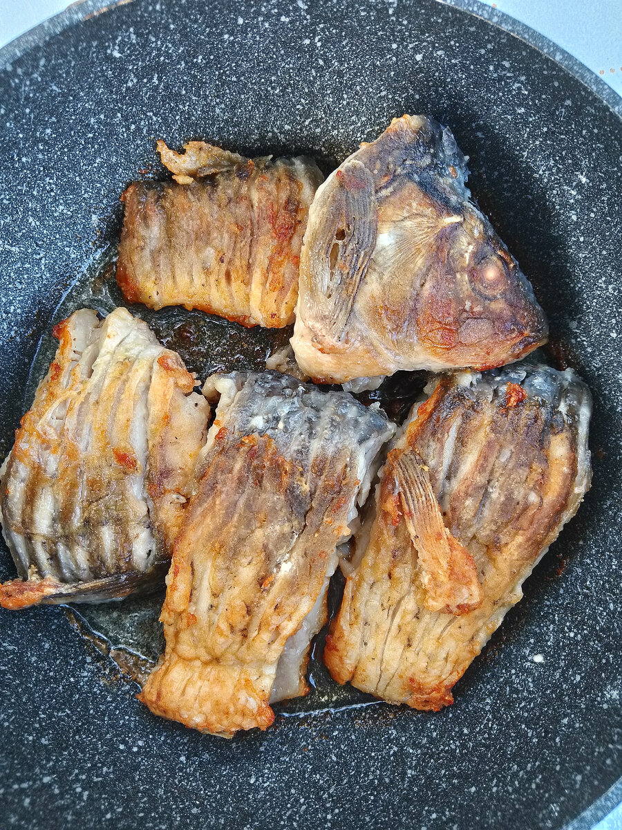 Мой  жаренный карп