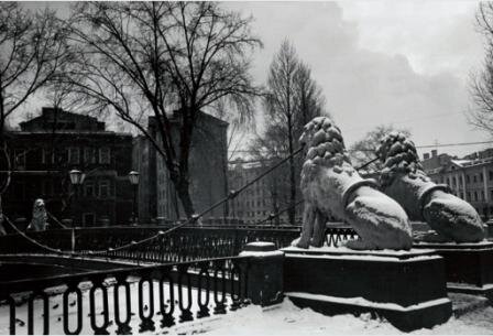 Львиный мост, Ленинград