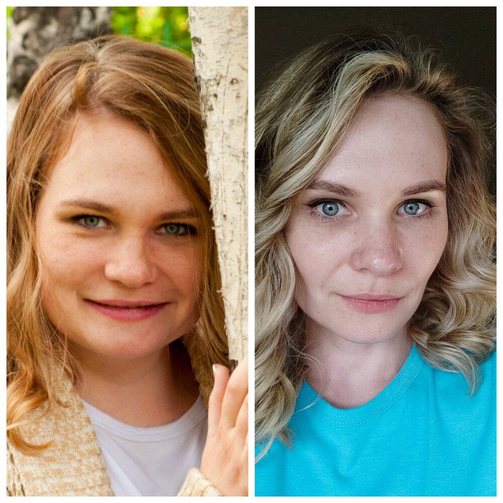 Это я! И там и там - Я!