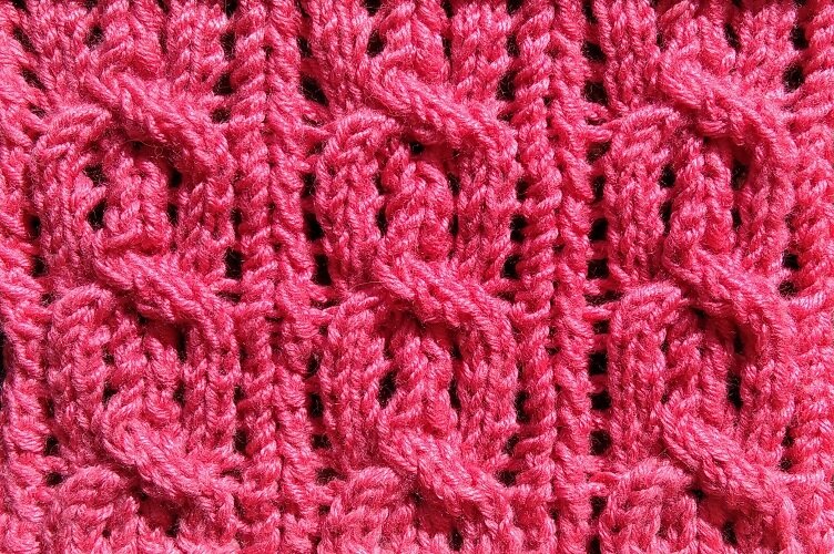 Лицевая сторона узора