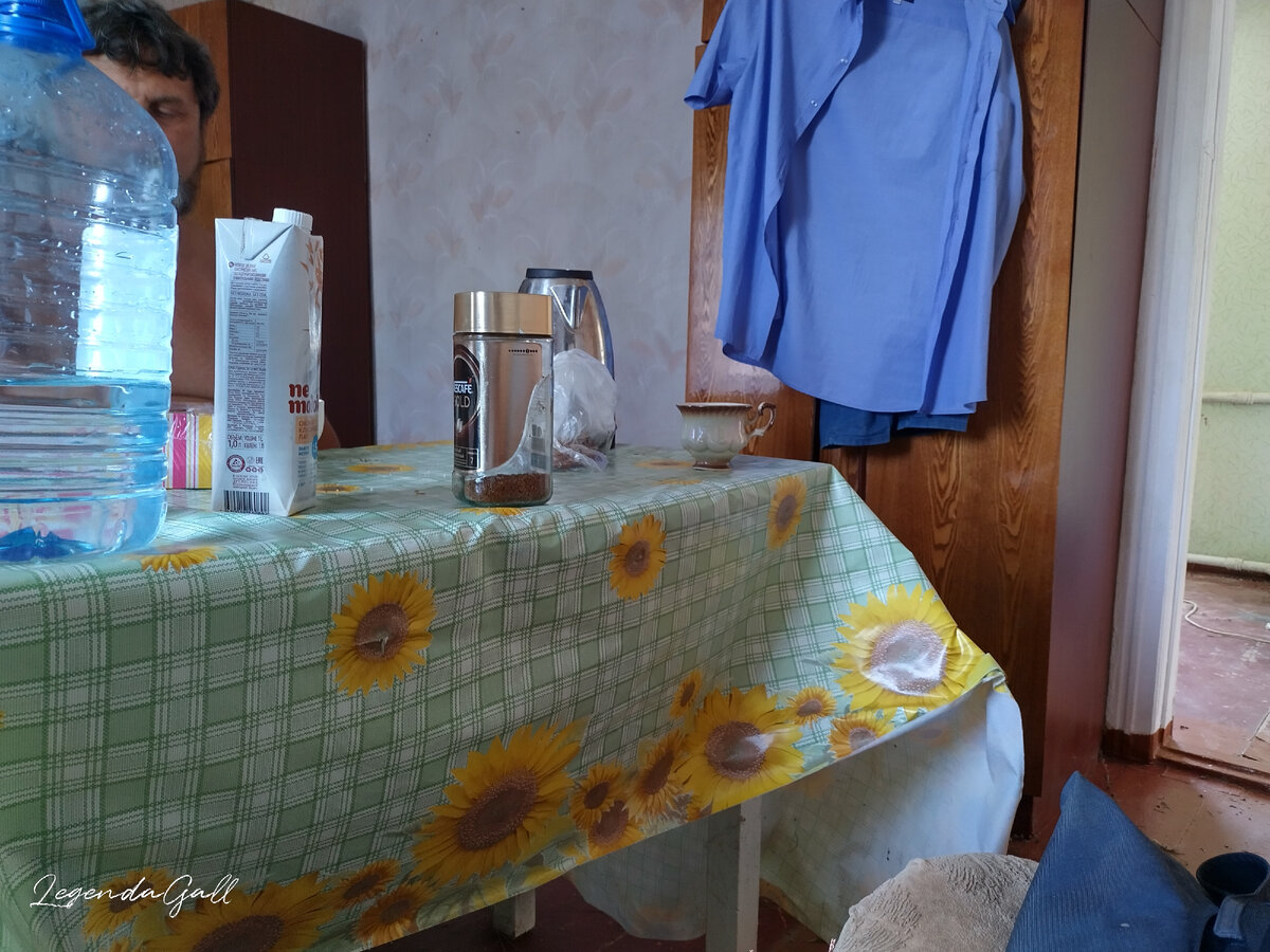 Наш пока обеденный стол