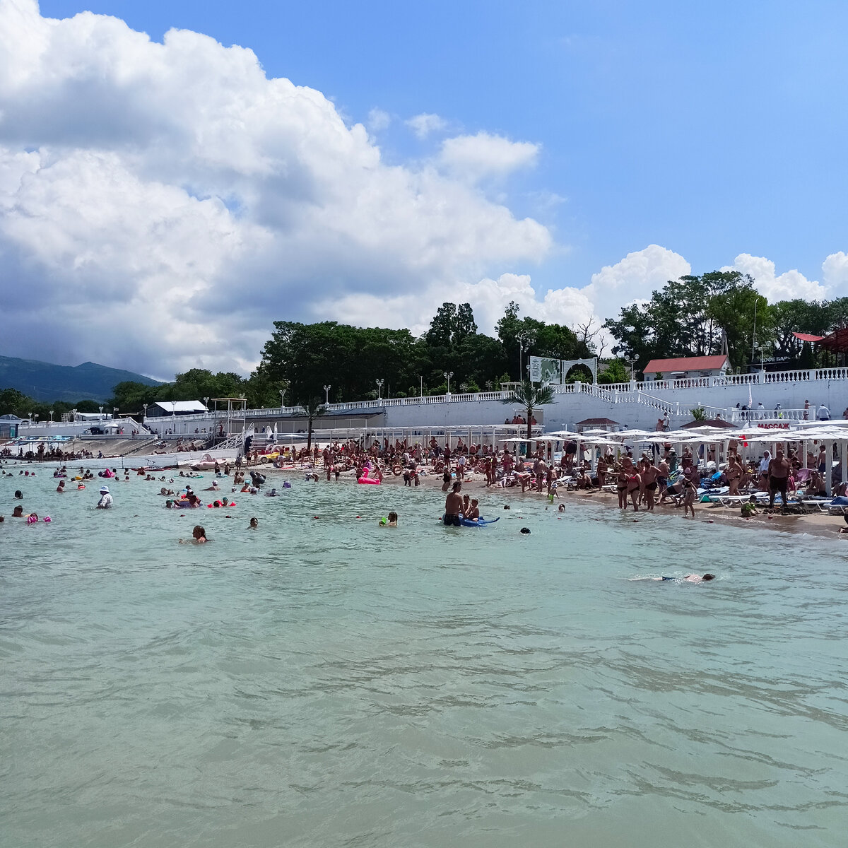 кабардинка море пляж
