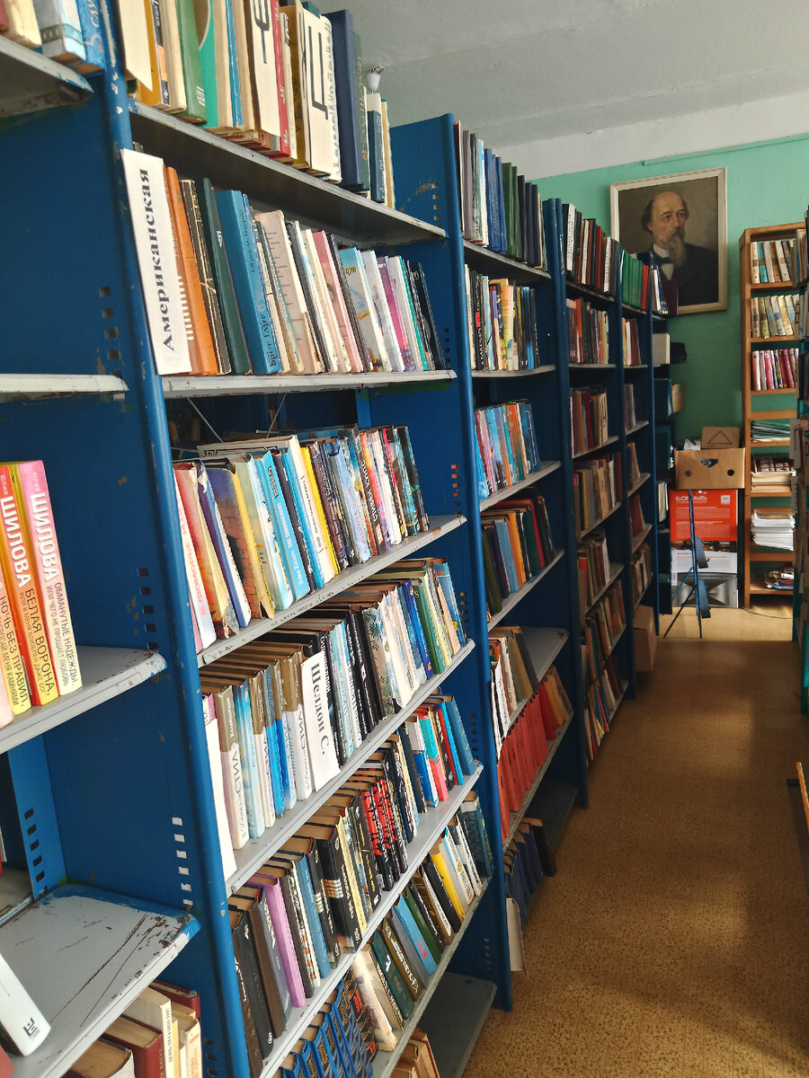 Библиотека в деревне