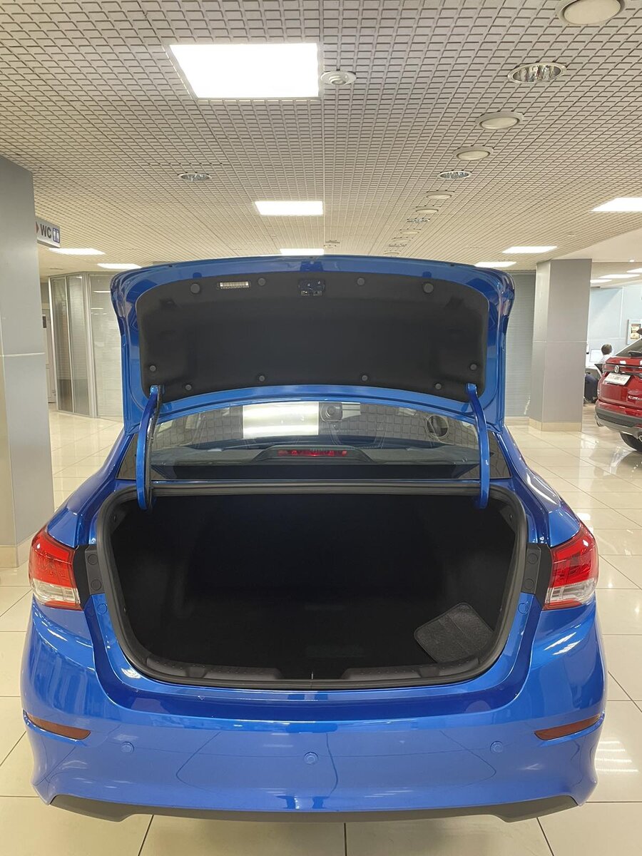 Небольшой но практичный багажник 