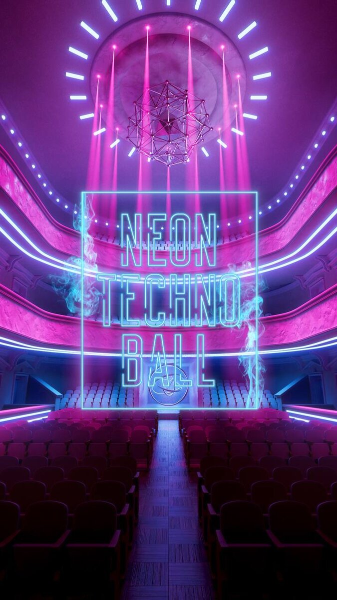 NEON TECHNO BALL by COMMUNITY RUSSIA - Дворец на Яузе 2023.