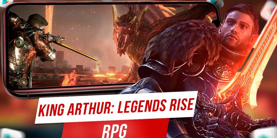 🔥ОЧЕНЬ КРАСИВАЯ RPG King Arthur: Legends Rise на Андроид ПК