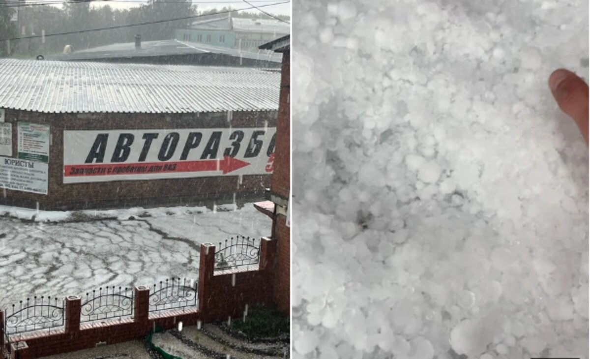 Град в Омске. Фото: vk.com