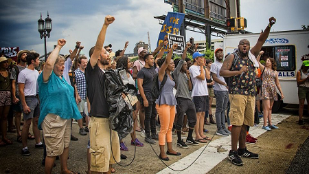 ФОТО: Протест BLM. Из цитируемого источника