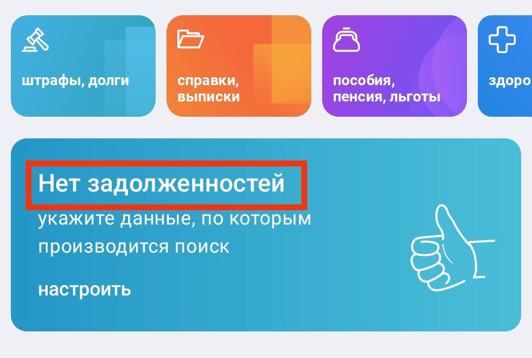 Скрин моего личного кабинета на Госуслугах. 