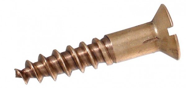 Бронзовый шуруп DIN-97 для деревянного судостроения