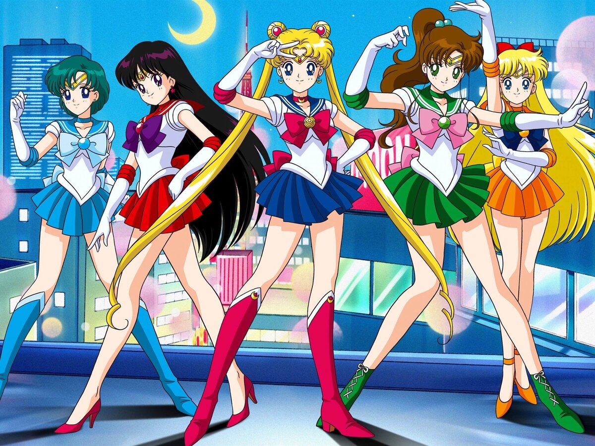 Кадр из известного аниме