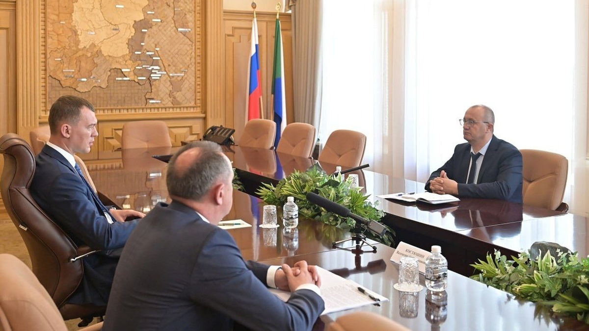     Глава региона обсудил взаимодействие правительства Хабаровского края и регионального управления федеральной налоговой службы с новым руководителем Александром Лукьянчиковым.