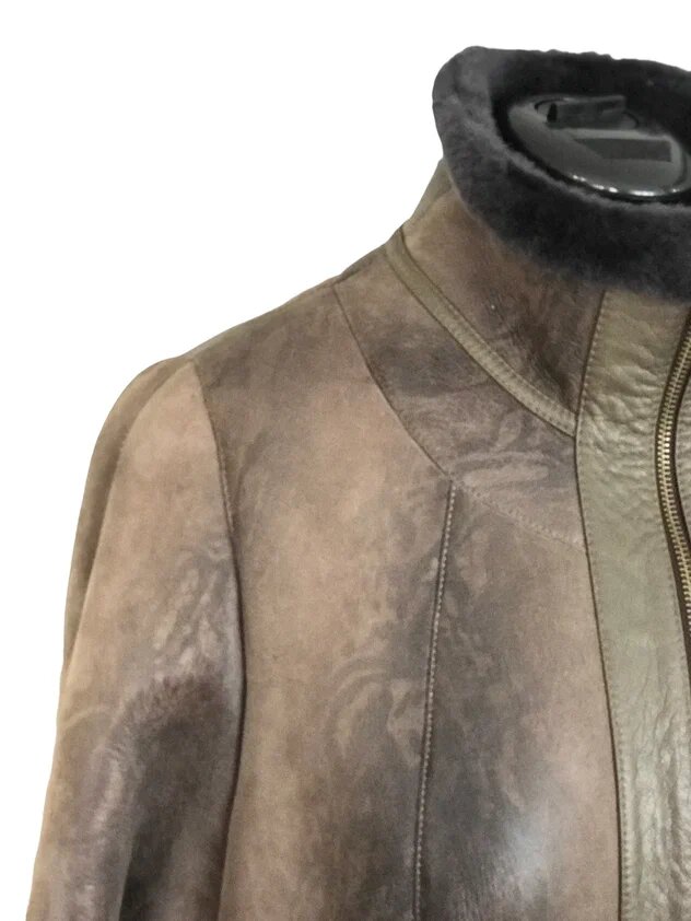 Реконструкция дубленки. Ателье Ирины Берзиной.