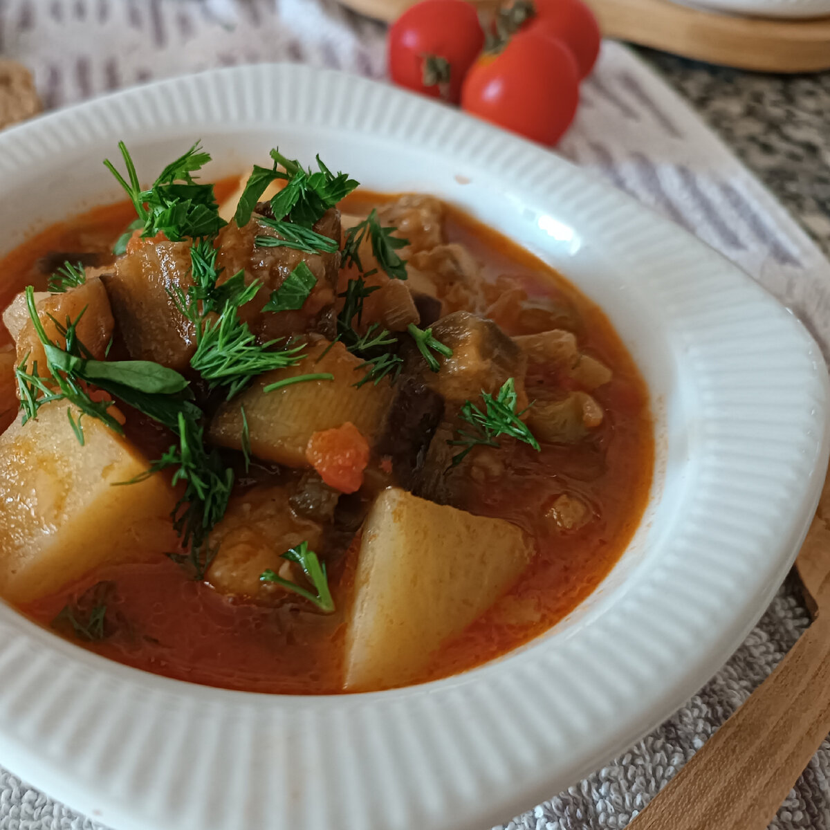 Тюрлю.Вкусное блюдо из баклажанов. | Просто Вкусно в Турции | Дзен