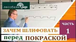 Зачем шлифовать перед покраской. Часть 1.