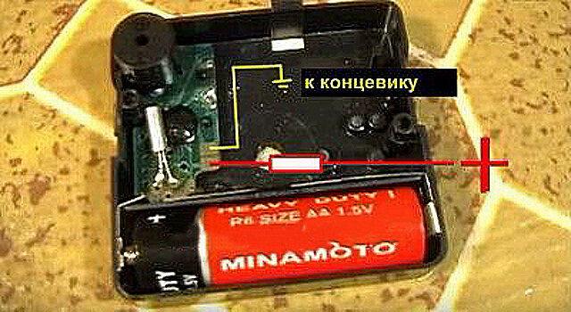 Китайского будильника схема