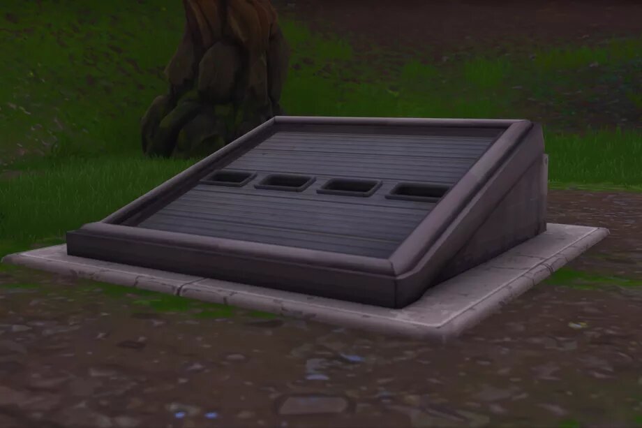 Есть таинственный люк в Fortnite, и никто не знает, почему он там