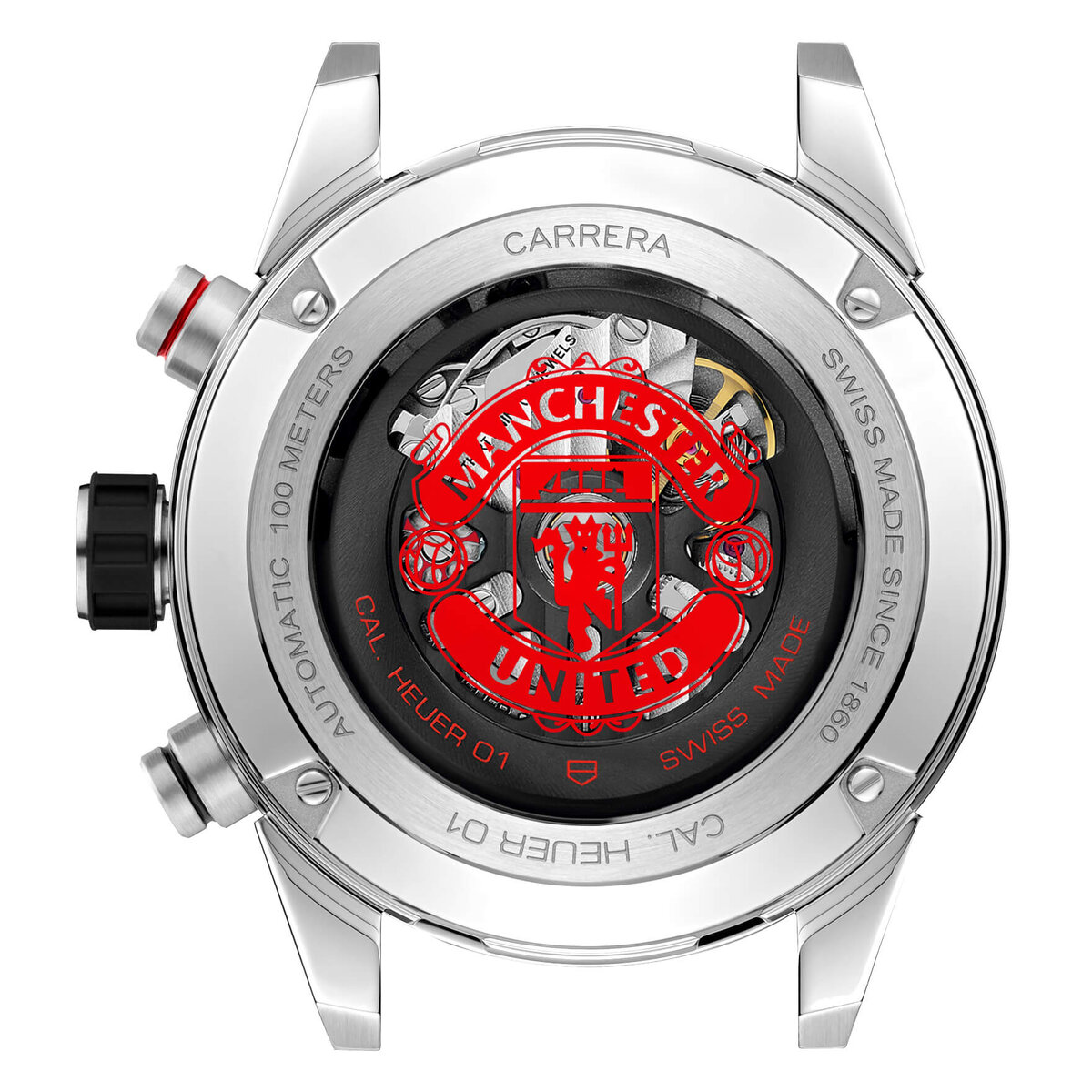 Задняя крышка TAG Heuer Carrera Heuer 01 Manchester United Edition