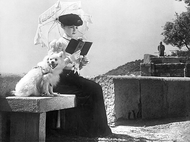 Кадр из фильма «Дама с собачкой» (1960)