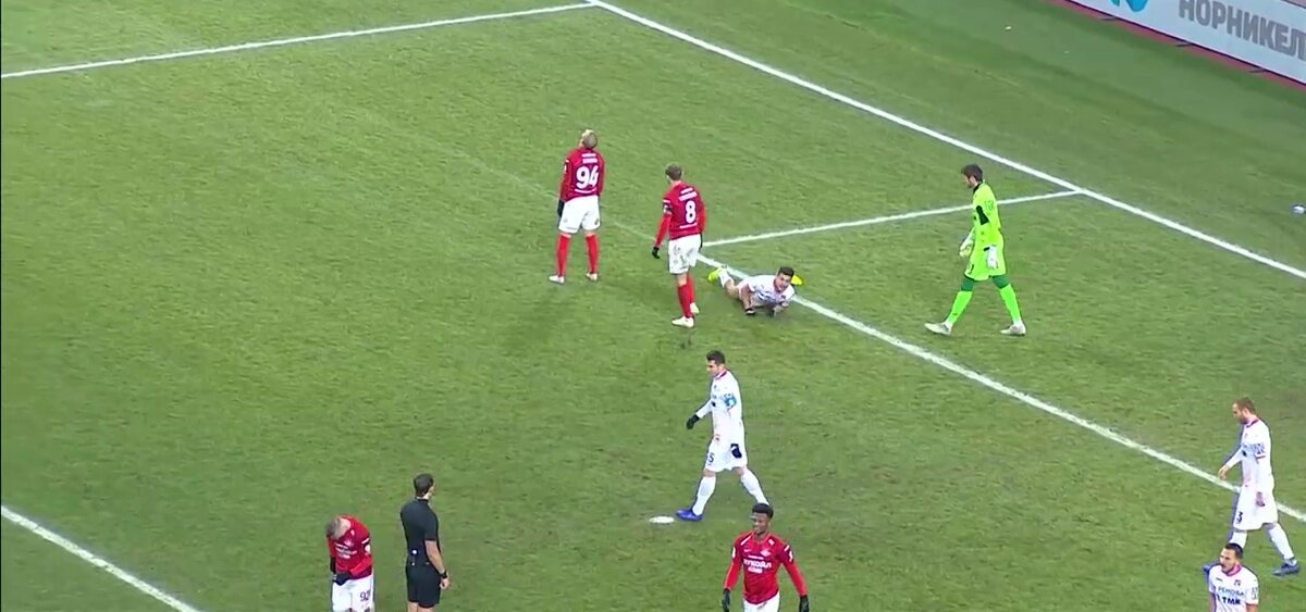 Спартак - Урал 1:1