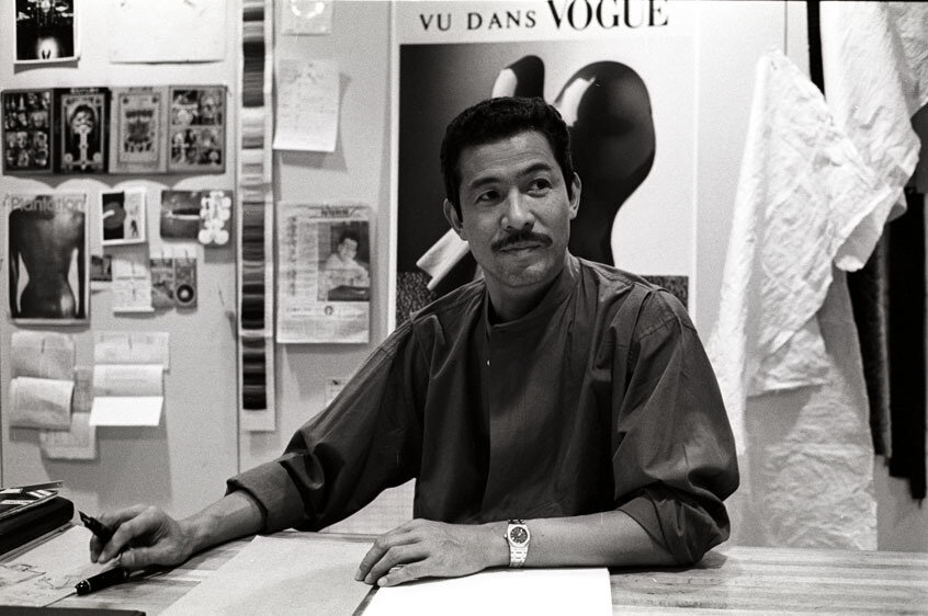 Иссей Мияке (1970 г.). Фото — Клод Шарлье