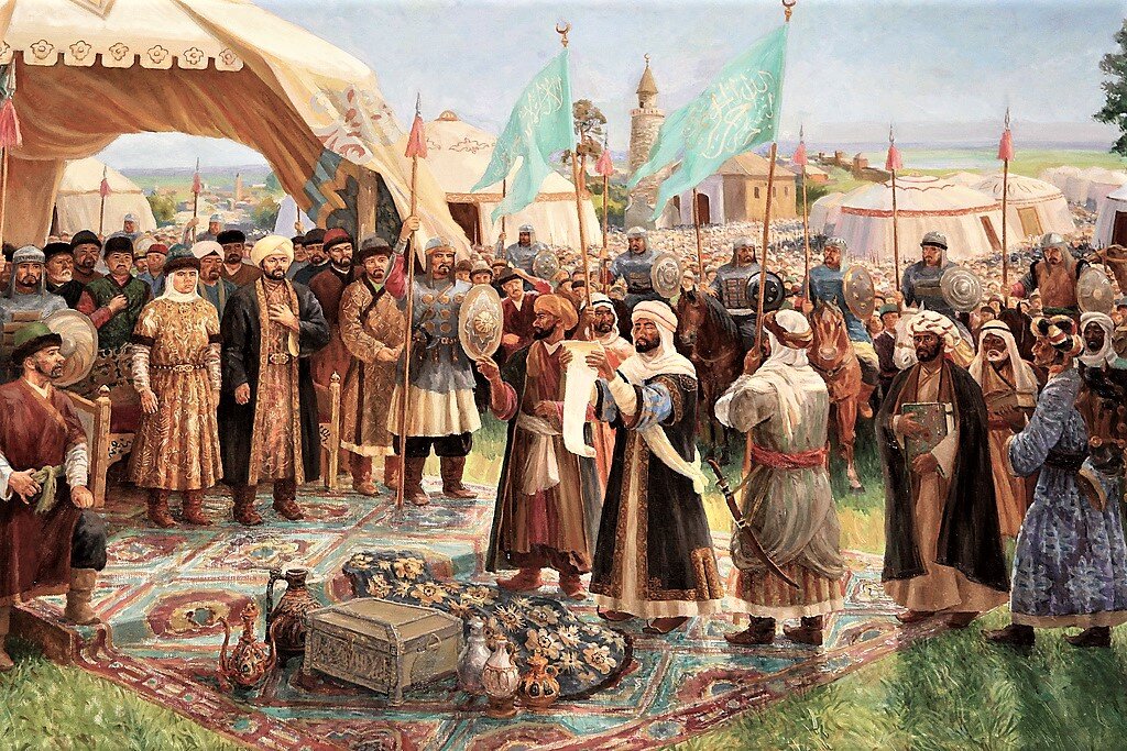 июль  1239 года. 3 года назад  монгольская армада Батыя вторглась в Волжскую Булгарию и выжгла ее.  Последний эмир Абдуллах  погиб,  обороняя  Биляр. Истребив булгарскую армию.-2