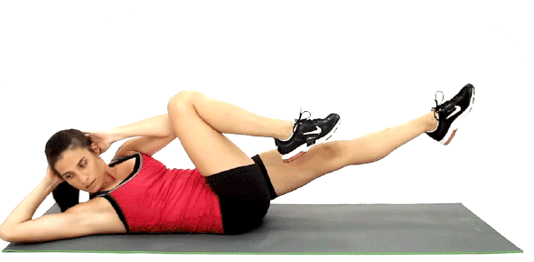 Упражнение Велосипед