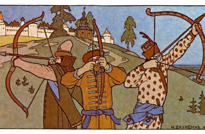 Иван Билибин// "Сказка о царевне-лягушке"