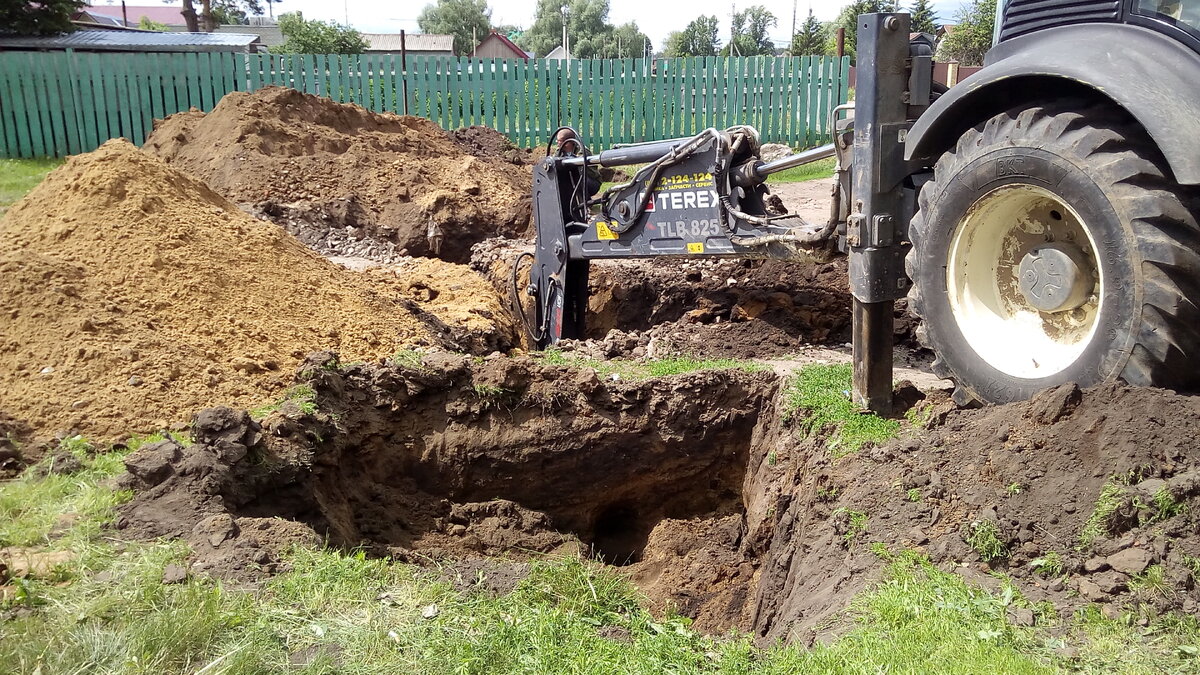 Поиск водопроводной трубы