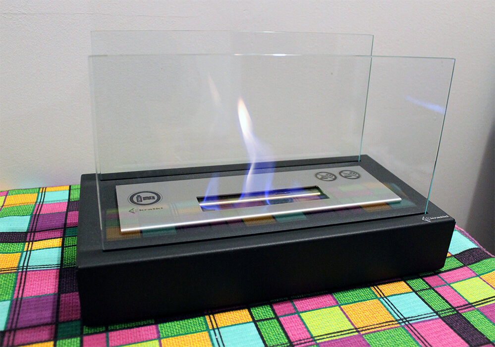 Биокамин "Галина" в работе.