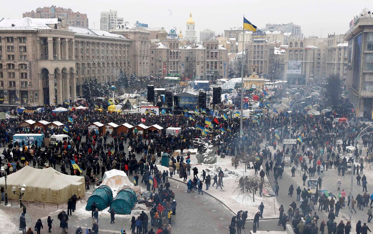 Беспорядки. Майдан. Киев