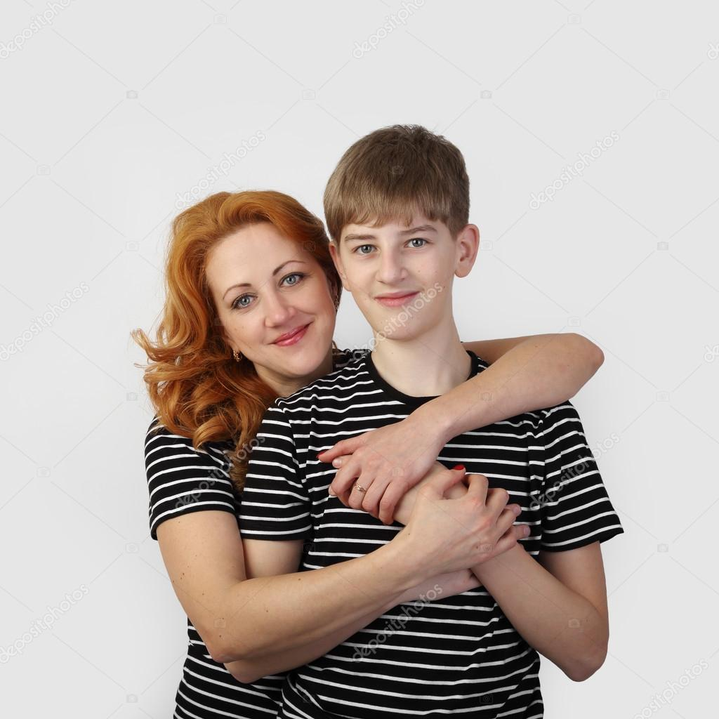 Horny mother and son