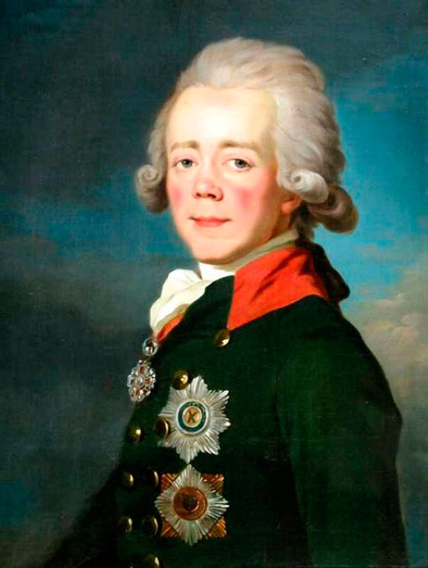  Портрет Великого князя Павла Петровича (будущего императора Павла I), 1771 