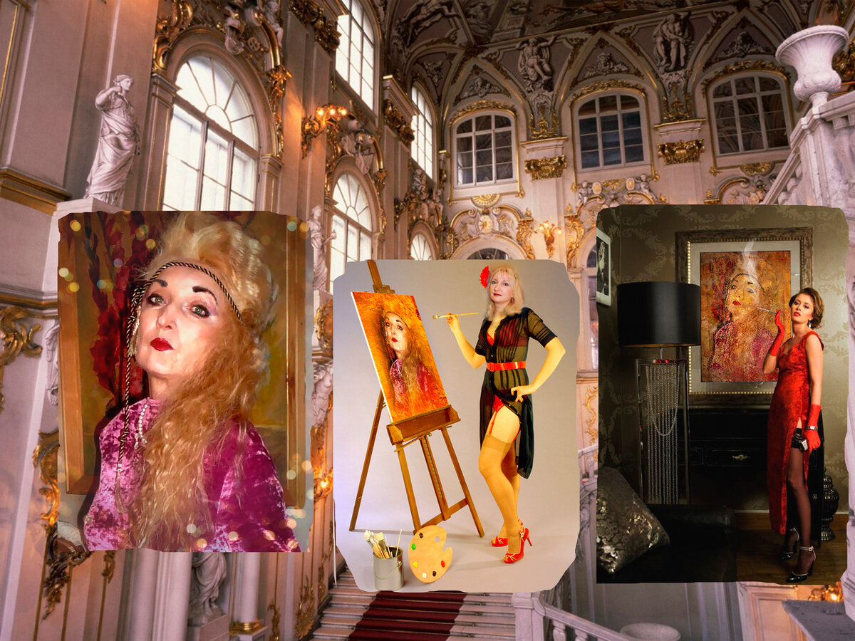 Иорданская лестница. Фото монтаж. Программа Adobe Photoshop.