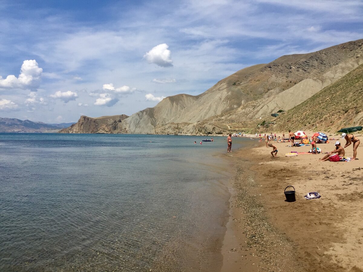 Пляж, но не центральный