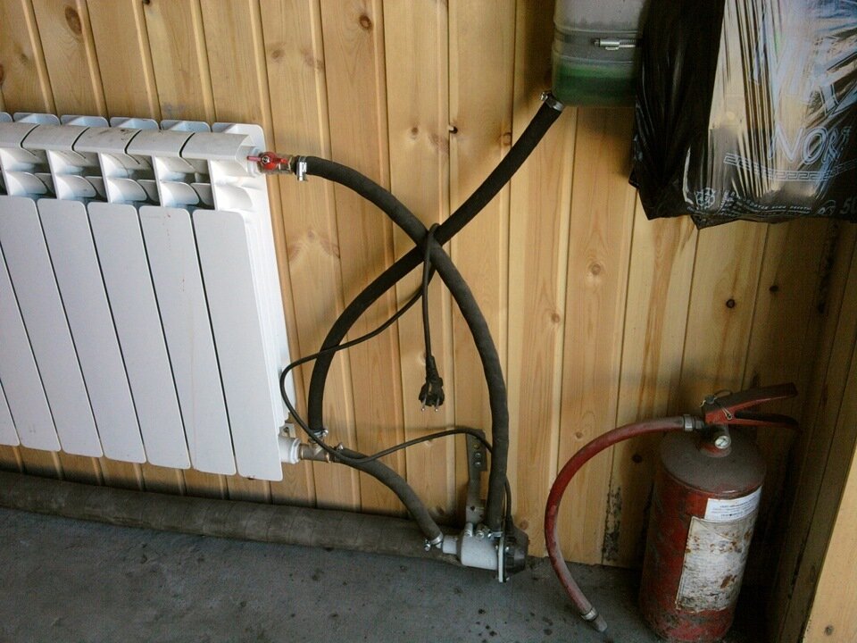 Электрическое отопление гаража