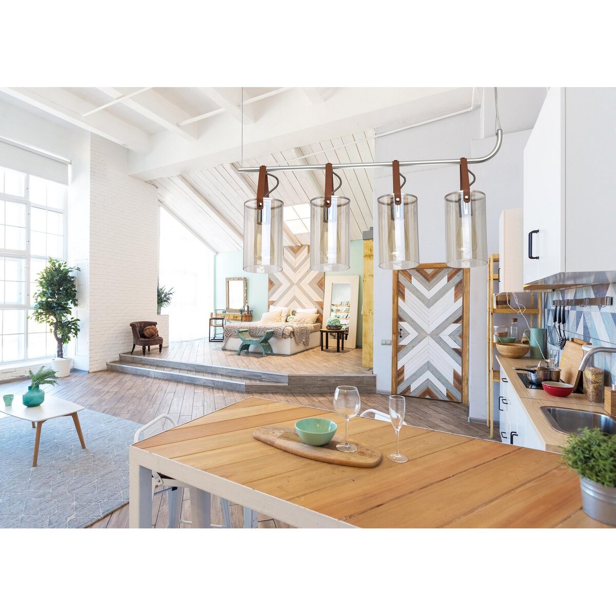 Люстра DeMarkt Тетро арт. 673014604