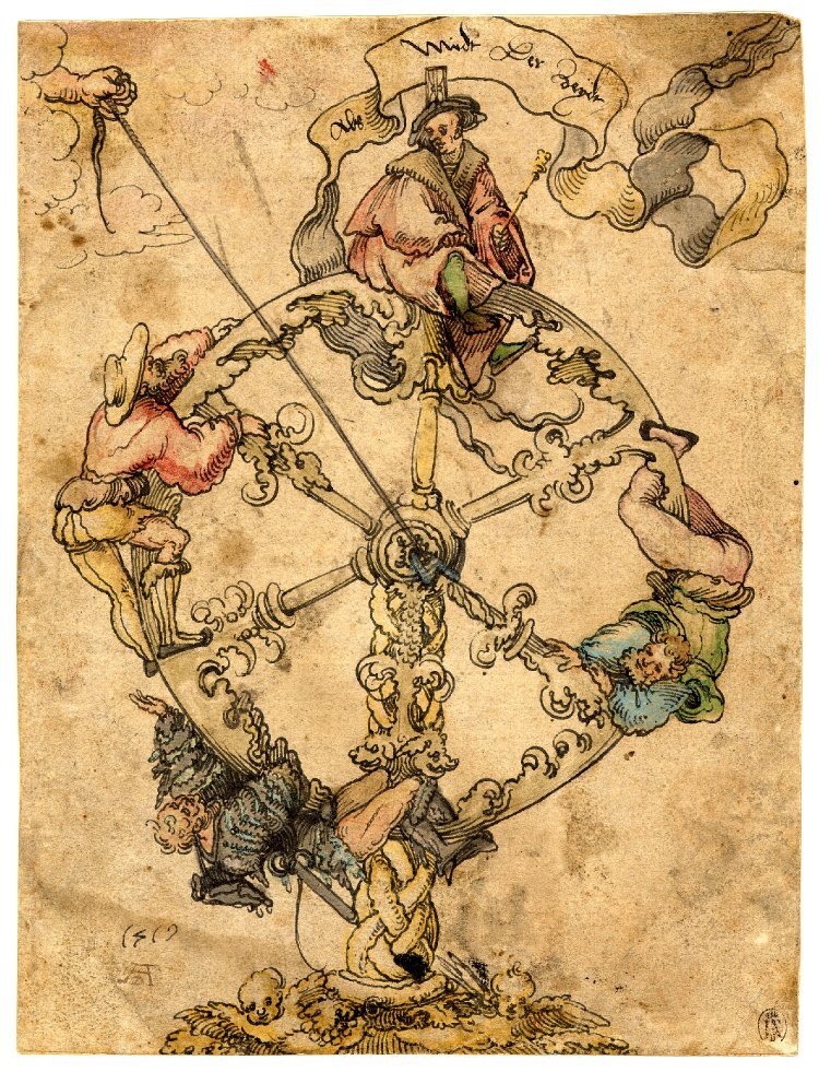 Ханс Вайдиц, Колесо Фортуны, 1519