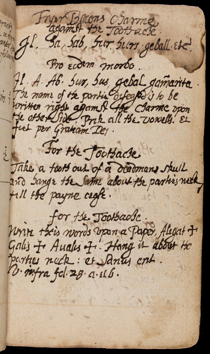 Страница из книги The Book of Magical Charms